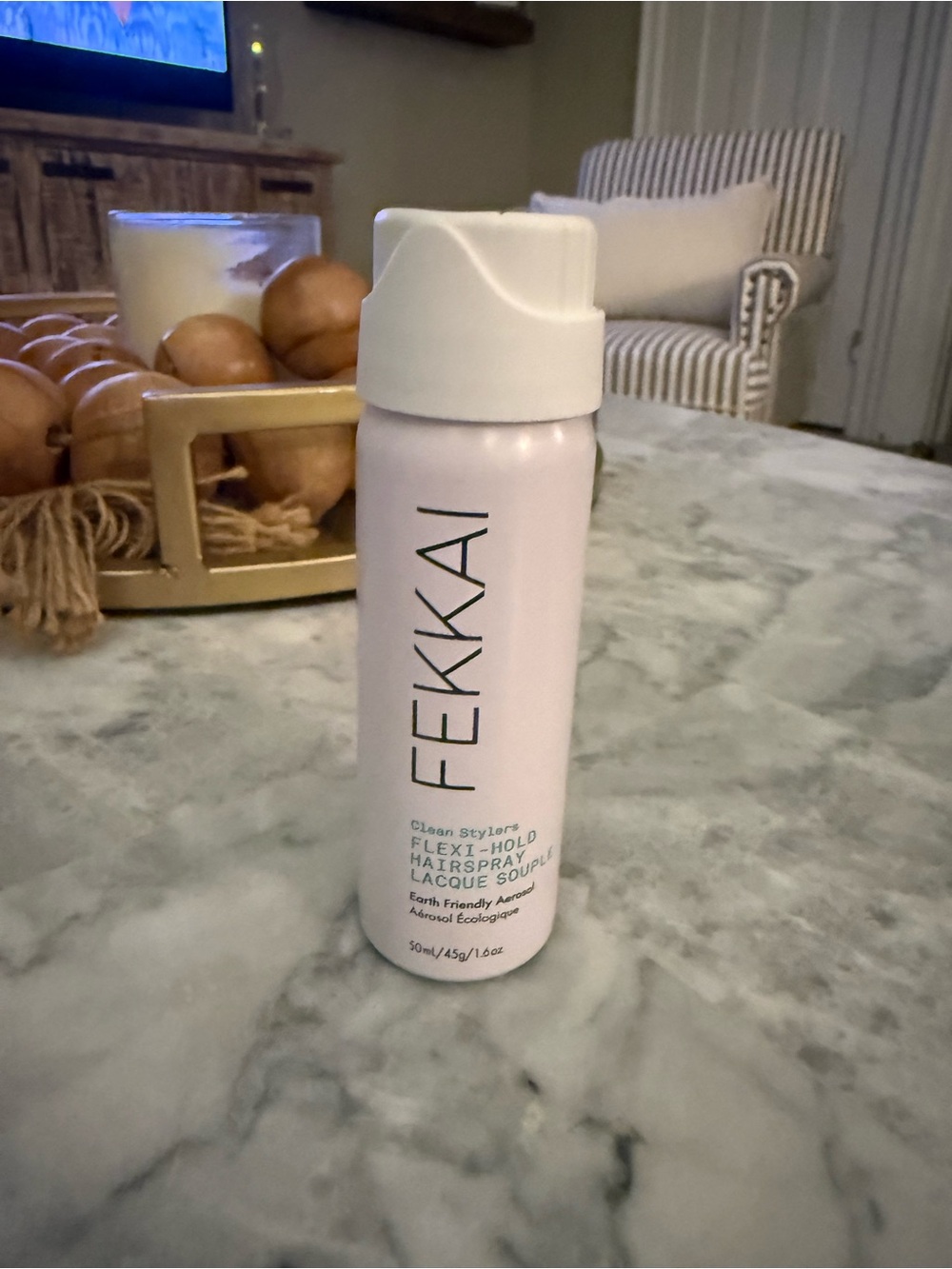 Fekkai Clean Style Flexi-Hold Hairspray – White
